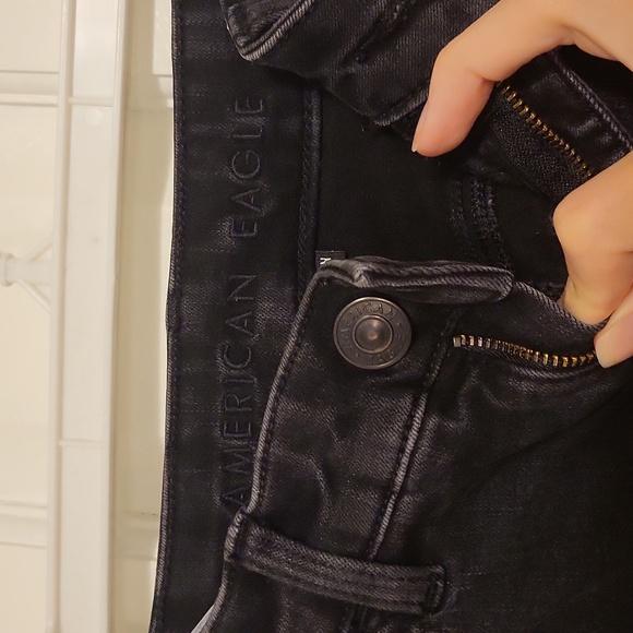American Eagle womens jeans- hi rise jeggings - Picture 4 of 8